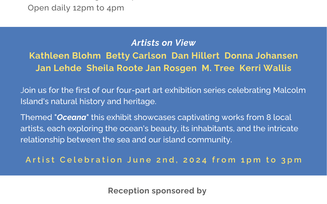 Oceana – Exhibition Launch!